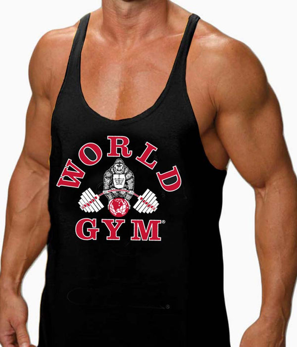 World Gym Stringer Tanks